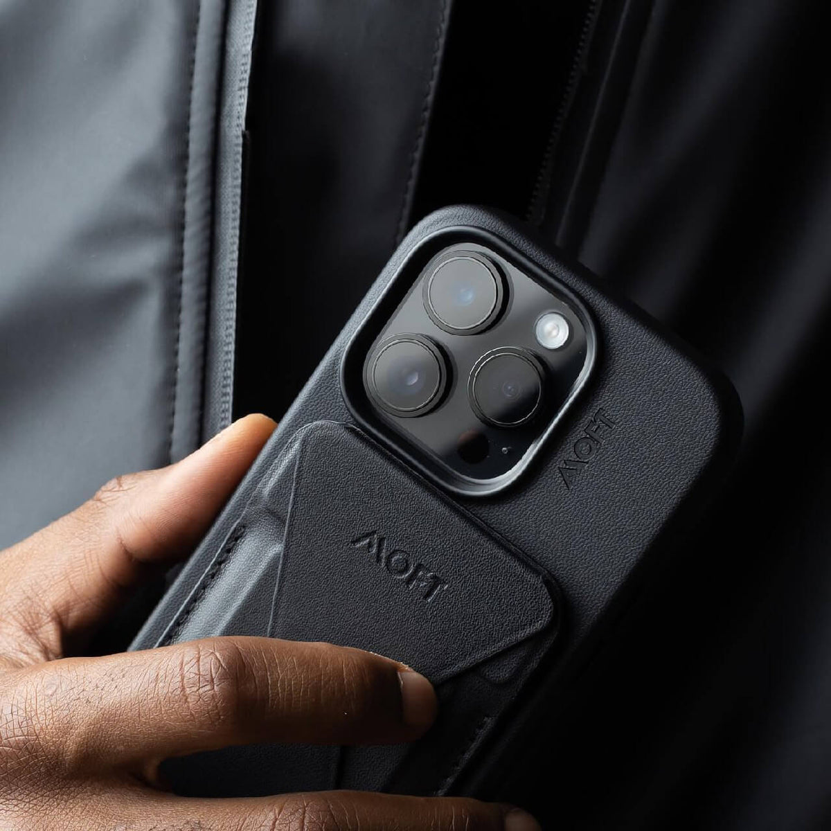 Гаманець для iPhone - Moft Snap-On MOVAS™ (Premium) сумісний з Magsafe ...